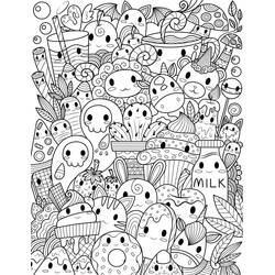 Dibujo para colorear: Arte Doodle (Otro) #190859 - Dibujos para Colorear e Imprimir Gratis