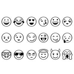 Dibujo para colorear: Emoji (Otro) #190369 - Dibujos para Colorear e Imprimir Gratis