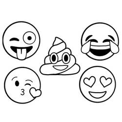 Dibujo para colorear: Emoji (Otro) #190371 - Dibujos para Colorear e Imprimir Gratis