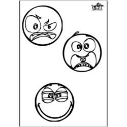 Dibujo para colorear: Emoticon (Otro) #115932 - Dibujos para Colorear e Imprimir Gratis