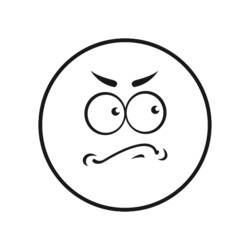 Dibujo para colorear: Emoticon (Otro) #115933 - Dibujos para Colorear e Imprimir Gratis