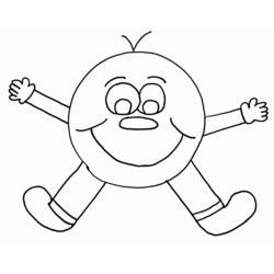 Dibujo para colorear: Emoticon (Otro) #115948 - Dibujos para Colorear e Imprimir Gratis