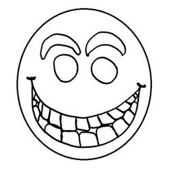 Dibujo para colorear: Emoticon (Otro) #115954 - Dibujos para Colorear e Imprimir Gratis