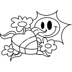 Dibujo para colorear: Emoticon (Otro) #115972 - Dibujos para Colorear e Imprimir Gratis