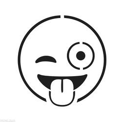 Dibujo para colorear: Emoticon (Otro) #115973 - Dibujos para Colorear e Imprimir Gratis