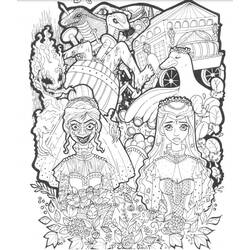 Dibujo Horror y Scary (Otro) #193667 para imprimir y colorear