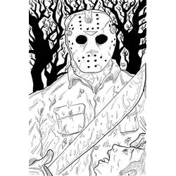 Dibujo para colorear: Horror y Scary (Otro) #193675 - Dibujos para Colorear e Imprimir Gratis