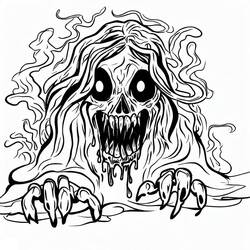 Dibujo Horror y Scary (Otro) #193687 para imprimir y colorear