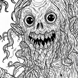 Dibujo para colorear: Horror y Scary (Otro) #193696 - Dibujos para Colorear e Imprimir Gratis