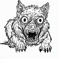 Dibujo Horror y Scary (Otro) #194054 para imprimir y colorear