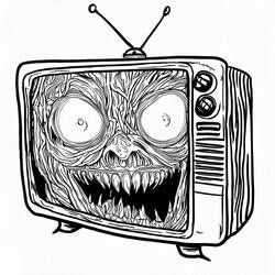 Dibujo Horror y Scary (Otro) #194078 para imprimir y colorear