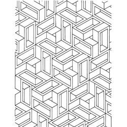 Dibujo Ilusión Óptica (Otro) #213955 para imprimir y colorear