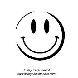 Dibujo para colorear: Smiley (Otro) #116163 - Dibujos para colorear