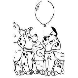 Dibujo para colorear: 101 Dálmatas (Películas de Animación) #129167 - Dibujos para Colorear e Imprimir Gratis