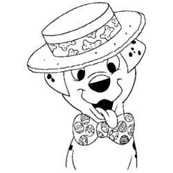 Dibujo para colorear: 101 Dálmatas (Películas de Animación) #129171 - Dibujos para Colorear e Imprimir Gratis