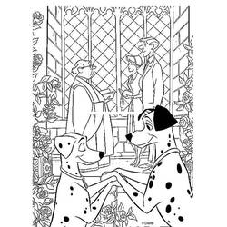 Dibujo para colorear: 101 Dálmatas (Películas de Animación) #129176 - Dibujos para Colorear e Imprimir Gratis