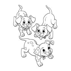 Dibujo para colorear: 101 Dálmatas (Películas de Animación) #129180 - Dibujos para Colorear e Imprimir Gratis