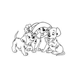 Dibujo para colorear: 101 Dálmatas (Películas de Animación) #129182 - Dibujos para Colorear e Imprimir Gratis