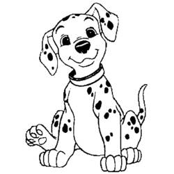 Dibujo para colorear: 101 Dálmatas (Películas de Animación) #129193 - Dibujos para Colorear e Imprimir Gratis