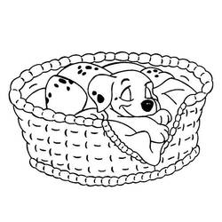 Dibujo para colorear: 101 Dálmatas (Películas de Animación) #129224 - Dibujos para Colorear e Imprimir Gratis