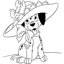 Dibujo para colorear: 101 Dálmatas (Películas de Animación) #129235 - Dibujos para Colorear e Imprimir Gratis