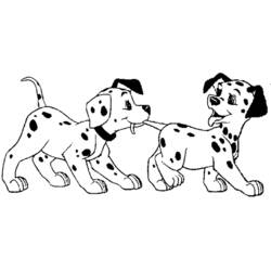 Dibujo para colorear: 101 Dálmatas (Películas de Animación) #129247 - Dibujos para Colorear e Imprimir Gratis