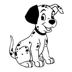 Dibujo para colorear: 101 Dálmatas (Películas de Animación) #129254 - Dibujos para Colorear e Imprimir Gratis