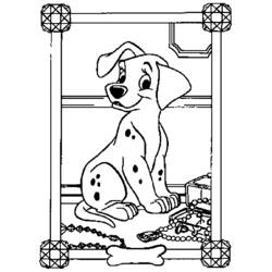 Dibujo para colorear: 101 Dálmatas (Películas de Animación) #129276 - Dibujos para Colorear e Imprimir Gratis