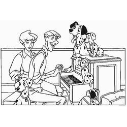 Dibujo para colorear: 101 Dálmatas (Películas de Animación) #129297 - Dibujos para Colorear e Imprimir Gratis