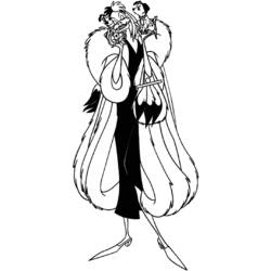Dibujo para colorear: 101 Dálmatas (Películas de Animación) #129359 - Dibujos para Colorear e Imprimir Gratis