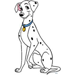 Dibujo para colorear: 101 Dálmatas (Películas de Animación) #129403 - Dibujos para Colorear e Imprimir Gratis