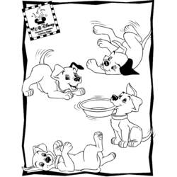 Dibujo para colorear: 101 Dalmatians (Películas de animación) #129169 - Dibujos para Colorear e Imprimir Gratis