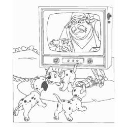 Dibujo para colorear: 101 Dalmatians (Películas de animación) #129177 - Dibujos para Colorear e Imprimir Gratis