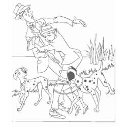Dibujo para colorear: 101 Dalmatians (Películas de animación) #129181 - Dibujos para Colorear e Imprimir Gratis