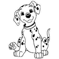 Dibujo para colorear: 101 Dalmatians (Películas de animación) #129193 - Dibujos para Colorear e Imprimir Gratis