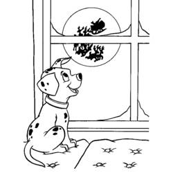 Dibujo para colorear: 101 Dalmatians (Películas de animación) #129202 - Dibujos para Colorear e Imprimir Gratis