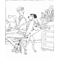 Dibujo para colorear: 101 Dalmatians (Películas de animación) #129205 - Dibujos para Colorear e Imprimir Gratis