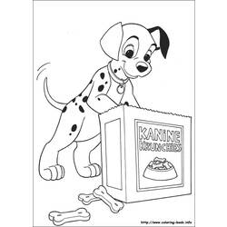 Dibujo para colorear: 101 Dalmatians (Películas de animación) #129216 - Dibujos para Colorear e Imprimir Gratis