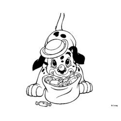 Dibujo para colorear: 101 Dalmatians (Películas de animación) #129263 - Dibujos para Colorear e Imprimir Gratis