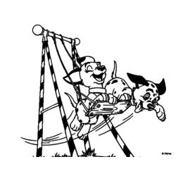 Dibujo para colorear: 101 Dalmatians (Películas de animación) #129281 - Dibujos para Colorear e Imprimir Gratis