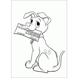 Dibujo para colorear: 101 Dalmatians (Películas de animación) #129285 - Dibujos para Colorear e Imprimir Gratis