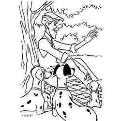 Dibujo para colorear: 101 Dalmatians (Películas de animación) #129287 - Dibujos para Colorear e Imprimir Gratis