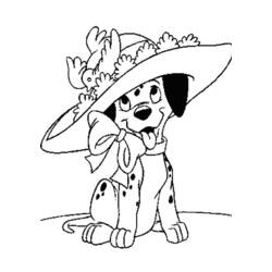 Dibujo para colorear: 101 Dalmatians (Películas de animación) #129299 - Dibujos para Colorear e Imprimir Gratis