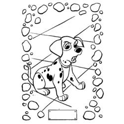 Dibujo para colorear: 101 Dalmatians (Películas de animación) #129306 - Dibujos para Colorear e Imprimir Gratis