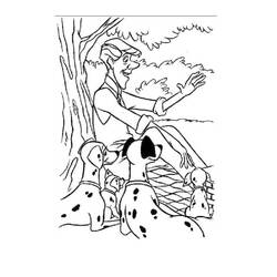 Dibujo para colorear: 101 Dalmatians (Películas de animación) #129340 - Dibujos para Colorear e Imprimir Gratis