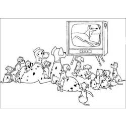 Dibujo para colorear: 101 Dalmatians (Películas de animación) #129352 - Dibujos para Colorear e Imprimir Gratis