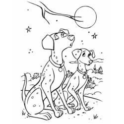 Dibujo para colorear: 101 Dalmatians (Películas de animación) #129357 - Dibujos para Colorear e Imprimir Gratis