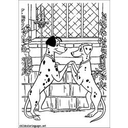 Dibujo para colorear: 101 Dalmatians (Películas de animación) #129363 - Dibujos para Colorear e Imprimir Gratis