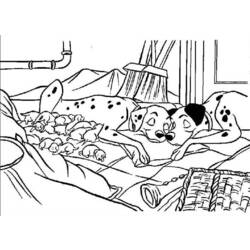 Dibujo para colorear: 101 Dalmatians (Películas de animación) #129394 - Dibujos para Colorear e Imprimir Gratis