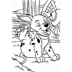 Dibujo para colorear: 101 Dalmatians (Películas de animación) #129399 - Dibujos para Colorear e Imprimir Gratis